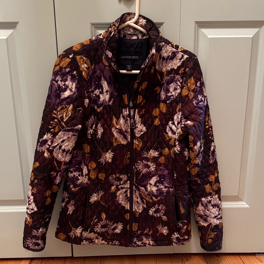 Lands' End Quilted Jacket 6-8